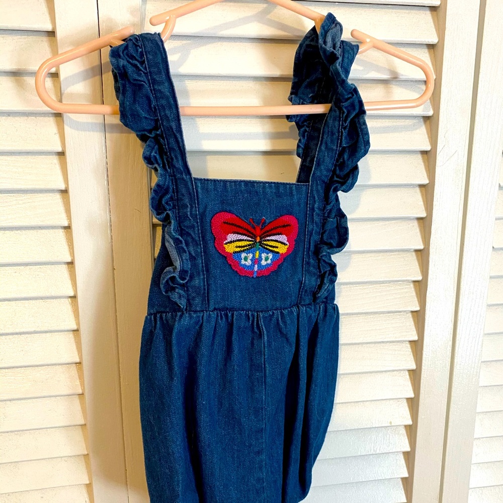 Hanna Andersson Chambray Shortalls